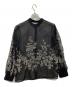 Ameri (アメリ) 花柄シアーブラウス ブラック サイズ:ＦＲＥＥ：5000円
