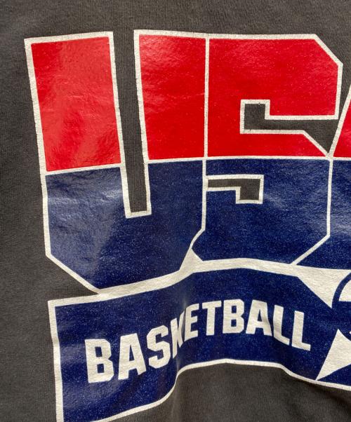 Champion（チャンピオン）Champion (チャンピオン) 90's 前Vプリントスウェット ブラック サイズ:Lの古着・服飾アイテム