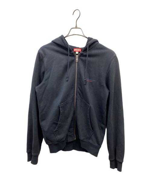 DIESEL（ディーゼル）DIESEL (ディーゼル) ジップパーカー グレー サイズ:Ｌの古着・服飾アイテム