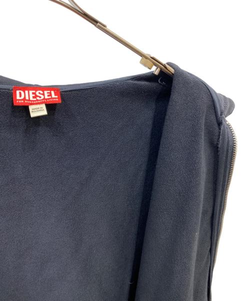 DIESEL（ディーゼル）DIESEL (ディーゼル) ジップパーカー グレー サイズ:Ｌの古着・服飾アイテム