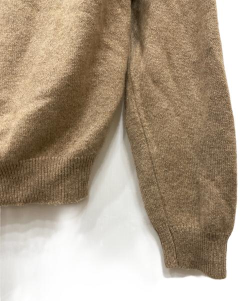 BROOKS BROTHERS（ブルックスブラザーズ）BROOKS BROTHERS (ブルックスブラザーズ) カシミヤアーガイルカーディガン ブラウン サイズ:Ｌの古着・服飾アイテム