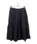 かぐれ（カグレ）の古着「リネン混スカート」｜ブラック