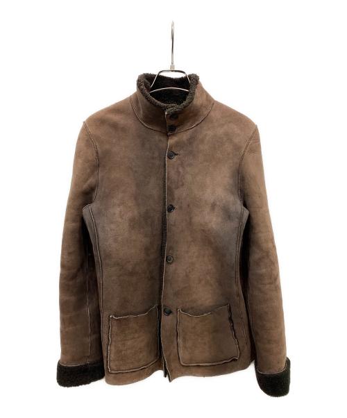 A.P.C.（アーペーセー）A.P.C. (アーペーセー) 裏ボアジャケット ブラウン サイズ:Sの古着・服飾アイテム