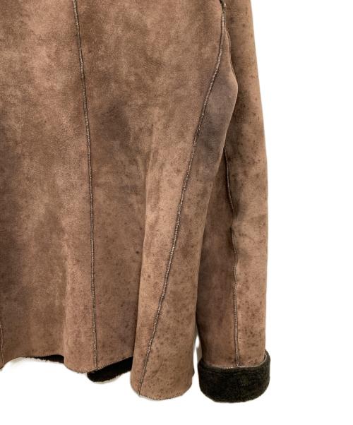 A.P.C.（アーペーセー）A.P.C. (アーペーセー) 裏ボアジャケット ブラウン サイズ:Sの古着・服飾アイテム