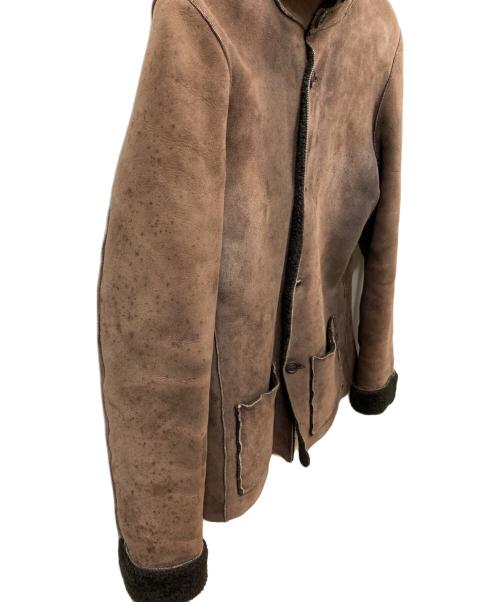 A.P.C.（アーペーセー）A.P.C. (アーペーセー) 裏ボアジャケット ブラウン サイズ:Sの古着・服飾アイテム