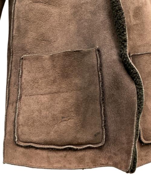 A.P.C.（アーペーセー）A.P.C. (アーペーセー) 裏ボアジャケット ブラウン サイズ:Sの古着・服飾アイテム