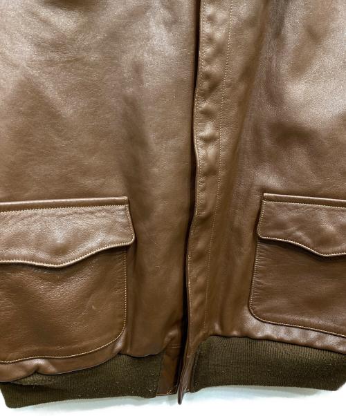 PHERROW’S（フェローズ）PHERROW’S (フェローズ) A-2フライトジャケット ブラウン サイズ:44の古着・服飾アイテム