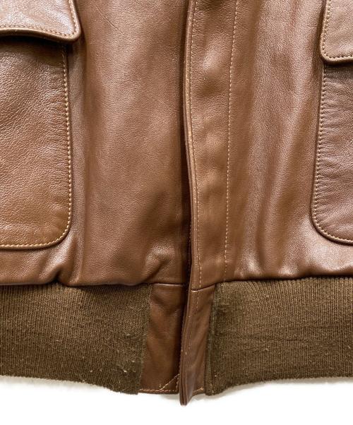 PHERROW’S（フェローズ）PHERROW’S (フェローズ) A-2フライトジャケット ブラウン サイズ:44の古着・服飾アイテム