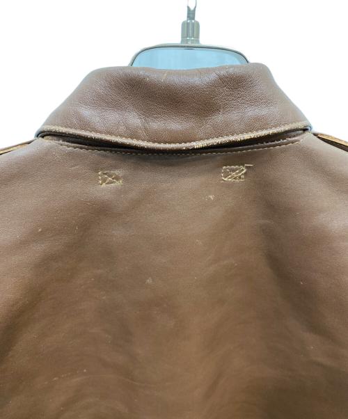 PHERROW’S（フェローズ）PHERROW’S (フェローズ) A-2フライトジャケット ブラウン サイズ:44の古着・服飾アイテム