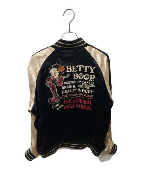 harakiri（ハラキリ）harakiri (ハラキリ) スカジャン ブラック サイズ:Ｌの古着・服飾アイテム