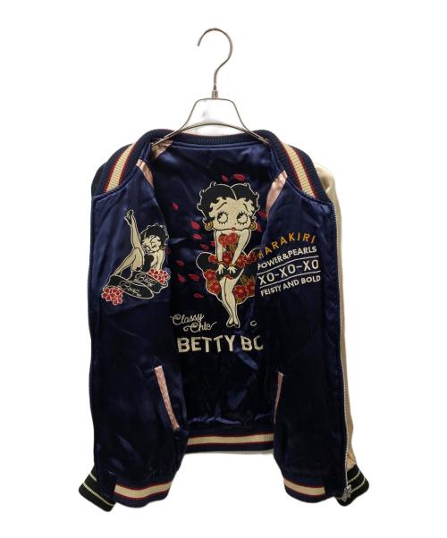 harakiri（ハラキリ）harakiri (ハラキリ) スカジャン ブラック サイズ:Ｌの古着・服飾アイテム