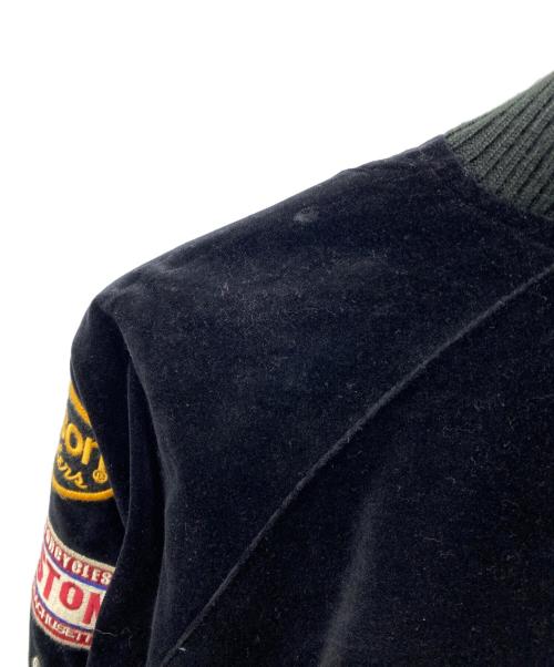 VANSON（バンソン）VANSON (バンソン) スカジャン ブラック サイズ:Ｌの古着・服飾アイテム