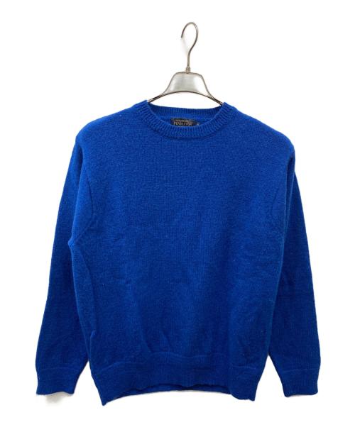 PENDLETON（ペンドルトン）PENDLETON (ペンドルトン) WASHABLE WOOL ニット ブルー サイズ:Ｌの古着・服飾アイテム