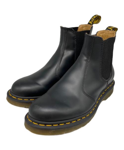 Dr.Martens（ドクターマーチン）Dr.Martens (ドクターマーチン) サイドゴアブーツ ブラック サイズ:EU38の古着・服飾アイテム