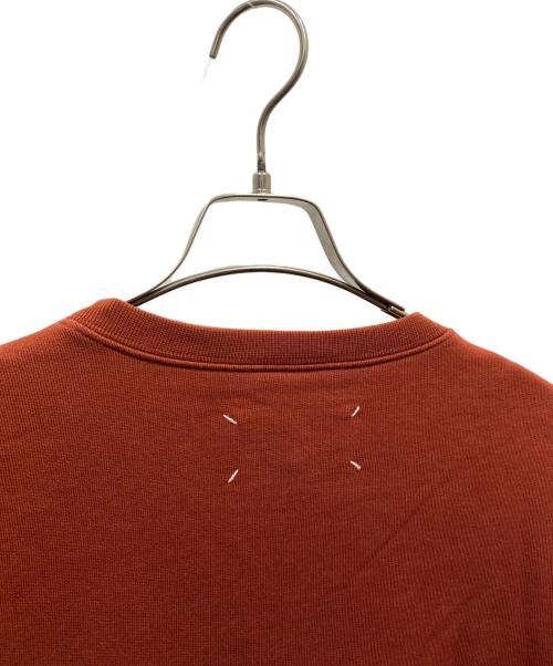 Maison Margiela 14（メゾンマルジェラ 14）Maison Margiela 14 (メゾンマルジェラ 14) レザーエルボーパッチスウェット ブラウン サイズ:48の古着・服飾アイテム