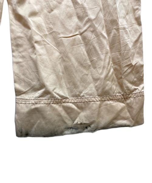 masu（エムエーエスユー）MASU (エムエーエスユー) RIBBON WIDE TROUSERS オレンジ サイズ:46の古着・服飾アイテム