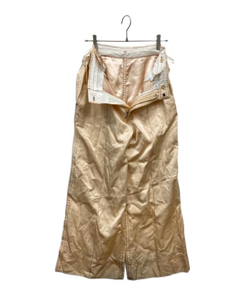 masu（エムエーエスユー）MASU (エムエーエスユー) RIBBON WIDE TROUSERS オレンジ サイズ:46の古着・服飾アイテム