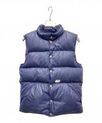 WTAPSダブルタップス）の古着「ダウンベスト」｜ネイビー