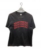 BLURHMSブラームス）の古着「HEAVY METALプリントT」｜ブラック