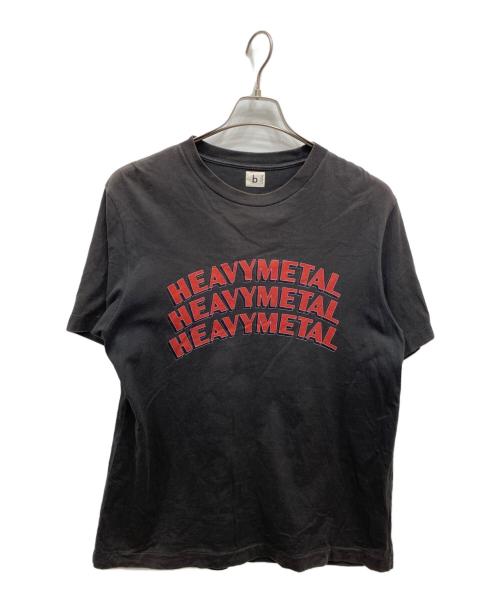 BLURHMS（ブラームス）blurhms (ブラームス) HEAVY METALプリントT ブラック サイズ:不明　の古着・服飾アイテム