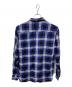 TOWN CRAFT (タウンクラフト) 50-60’sオンブレチェックシャツ ネイビー×ブラック サイズ:身幅実寸53cm：30000円