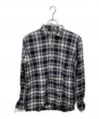 TOWN CRAFTタウンクラフト）の古着「50-60’sオンブレチェックシャツ」｜ブラック×グレー