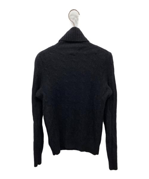 POLO RALPH LAUREN（ポロ・ラルフローレン）POLO RALPH LAUREN (ポロ・ラルフローレン) カシミヤ混ハイネックニット ブラック サイズ:XSの古着・服飾アイテム