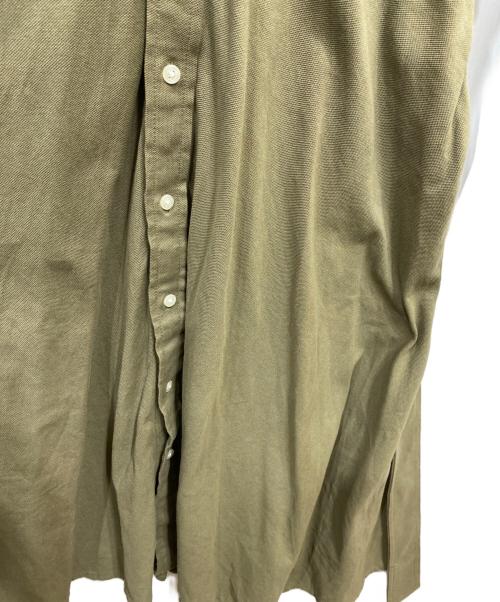 POLO RALPH LAUREN（ポロ・ラルフローレン）POLO RALPH LAUREN (ポロ・ラルフローレン) ベルト付ポロシャツワンピース カーキ サイズ:Mの古着・服飾アイテム