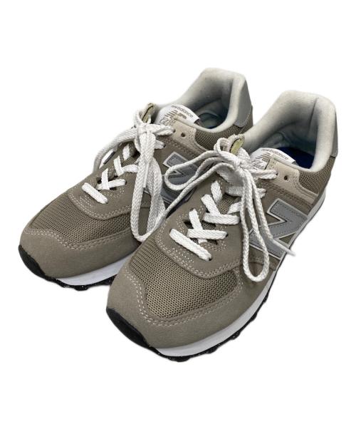 NEW BALANCE（ニューバランス）NEW BALANCE (ニューバランス) ML574EVG グレー サイズ:24.5の古着・服飾アイテム