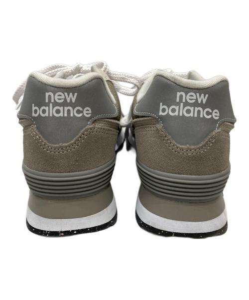 NEW BALANCE（ニューバランス）NEW BALANCE (ニューバランス) ML574EVG グレー サイズ:24.5の古着・服飾アイテム
