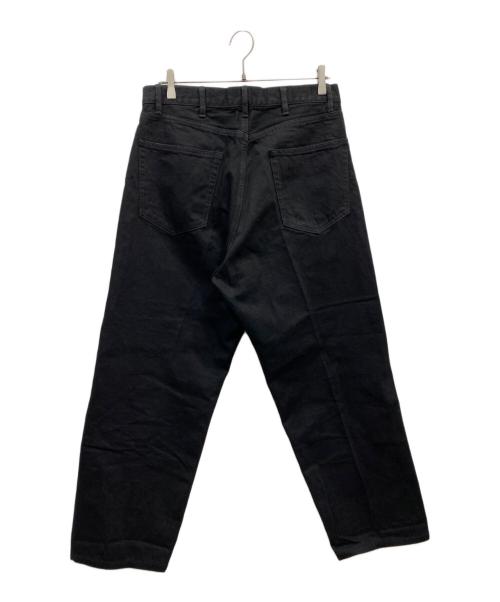 CAHLUMN（カウラム）CAHLUMN (カウラム) Selvedge Denim Pant straight ブラック サイズ:Ｌの古着・服飾アイテム