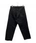 CAHLUMN (カウラム) Selvedge Denim Pant straight ブラック サイズ:Ｌ：6000円