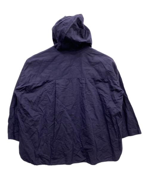 KAGURE（カグレ）kagure (カグレ) コットンリネンパーカー ネイビー サイズ:FREEの古着・服飾アイテム