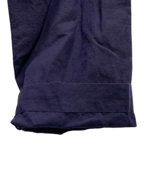 KAGURE（カグレ）kagure (カグレ) コットンリネンパーカー ネイビー サイズ:FREEの古着・服飾アイテム