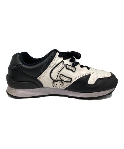 Sangacio（サンガッチョ）SANGACIO (サンガッチョ) ローカットスニーカー ブラック サイズ:24.5の古着・服飾アイテム