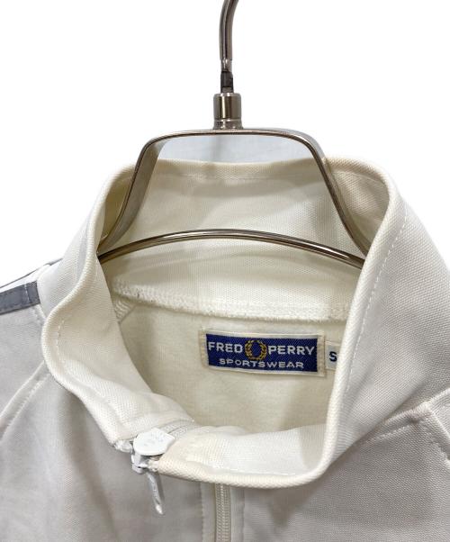 FRED PERRY（フレッドペリー）FRED PERRY (フレッドペリー) 90s トラックジャケット ホワイト サイズ:Sの古着・服飾アイテム