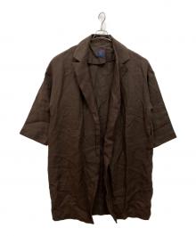 GALLEGO DESPORTES（ギャレゴデスポート）の古着「リネンコート」｜ブラウン