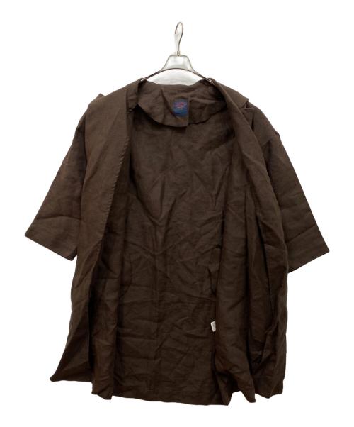 GALLEGO DESPORTES（ギャレゴデスポート）GALLEGO DESPORTES (ギャレゴデスポート) リネンコート ブラウン サイズ:不明の古着・服飾アイテム