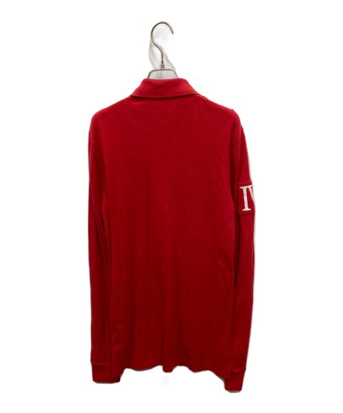 POLO RALPH LAUREN（ポロ・ラルフローレン）POLO RALPH LAUREN (ポロ・ラルフローレン) ビッグポニー 長袖ポロシャツ レッド サイズ:Sの古着・服飾アイテム