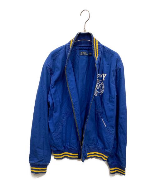 POLO RALPH LAUREN（ポロ・ラルフローレン）POLO RALPH LAUREN (ポロ・ラルフローレン) ジップジャケット ブルー サイズ:Mの古着・服飾アイテム