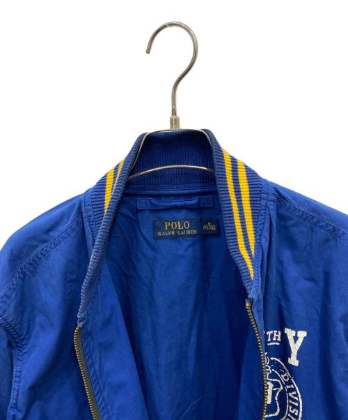 POLO RALPH LAUREN（ポロ・ラルフローレン）POLO RALPH LAUREN (ポロ・ラルフローレン) ジップジャケット ブルー サイズ:Mの古着・服飾アイテム