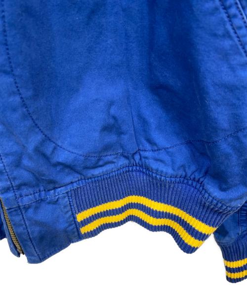 POLO RALPH LAUREN（ポロ・ラルフローレン）POLO RALPH LAUREN (ポロ・ラルフローレン) ジップジャケット ブルー サイズ:Mの古着・服飾アイテム