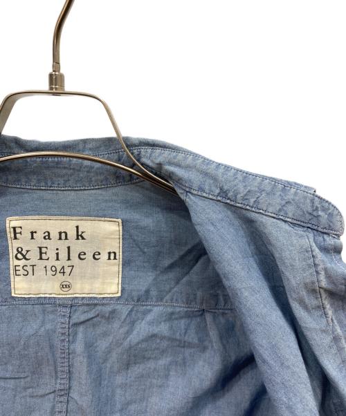 Frank&Eileen（フランクアンドアイリーン）Frank&Eileen (フランクアンドアイリーン) レギュラーシャツ ブルー サイズ:XXSの古着・服飾アイテム
