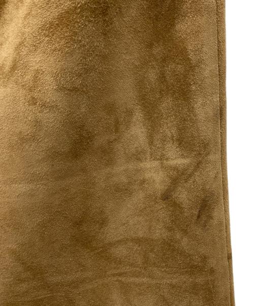 LOUIS VUITTON（ルイ ヴィトン）LOUIS VUITTON (ルイ ヴィトン) 裏地ダミエ柄ゴートスキン スウェードレザーパンツ ブラウン サイズ:48の古着・服飾アイテム