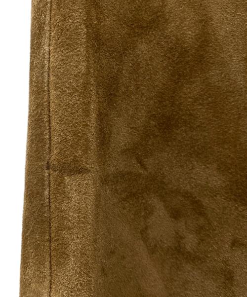 LOUIS VUITTON（ルイ ヴィトン）LOUIS VUITTON (ルイ ヴィトン) 裏地ダミエ柄ゴートスキン スウェードレザーパンツ ブラウン サイズ:48の古着・服飾アイテム