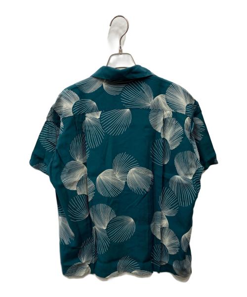 KAHANAMOKU（カハナモク）KAHANAMOKU (カハナモク) アロハシャツ グリーン サイズ:Mの古着・服飾アイテム