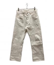 SUGAR CANE（シュガーケーン）の古着「13oz. WHITE DENIM 1947 MODEL」｜ホワイト