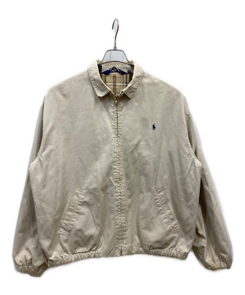 POLO RALPH LAUREN（ポロ・ラルフローレン）POLO RALPH LAUREN (ポロ・ラルフローレン) チンスト付ジャケット ベージュ サイズ:Lの古着・服飾アイテム
