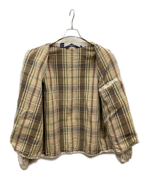 POLO RALPH LAUREN（ポロ・ラルフローレン）POLO RALPH LAUREN (ポロ・ラルフローレン) チンスト付ジャケット ベージュ サイズ:Lの古着・服飾アイテム