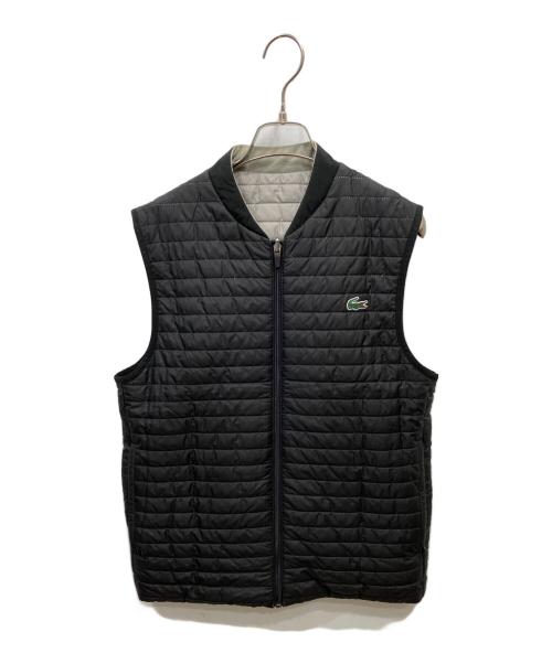LACOSTE（ラコステ）LACOSTE (ラコステ) リバーシブルベスト ブラック サイズ:48の古着・服飾アイテム